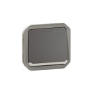 LEGRAND - Conmutador luminoso Plexo modular antracita - 10AX