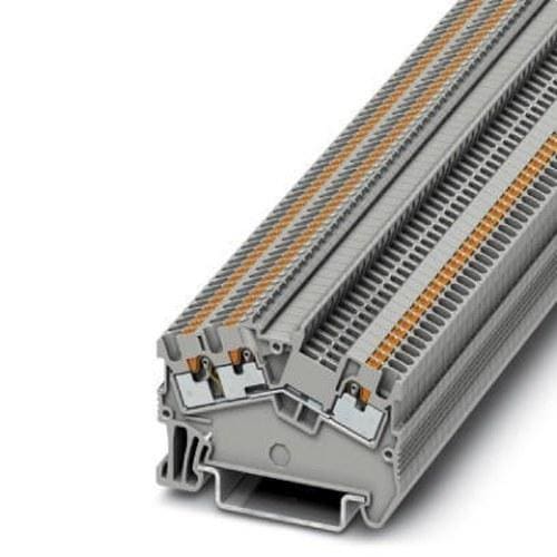 PHOENIX CONTACT - Borne de paso PTS1,5/S-TWIN 0,14-1,5mm² GY
