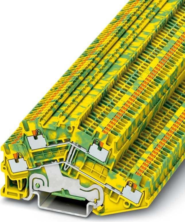 PHOENIX CONTACT - BORNE PTTBS1,5/S-PE 0,14-1,5MM² AM/GN