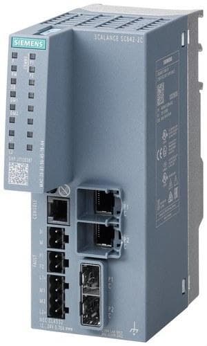 SIEMENS - DIS.CIBERSEGURIDAD SCALANCE SC642-2C PROTEGER DISPOSITIVOS REDES AUTOMATIZACIÓN