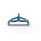 ASTRALPOOL - Limpiafondos aluminio 350 1.1/2" (Clip) BLUE LINE