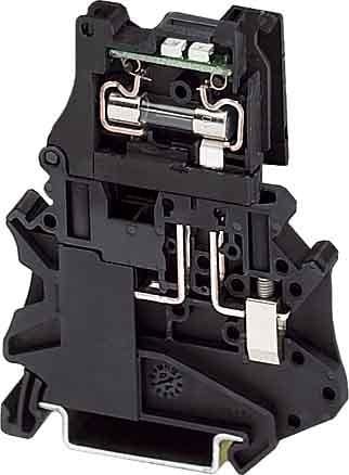 PHOENIX CONTACT - Borne de carril para fusible UT 4 HESILA 250 (5X20)