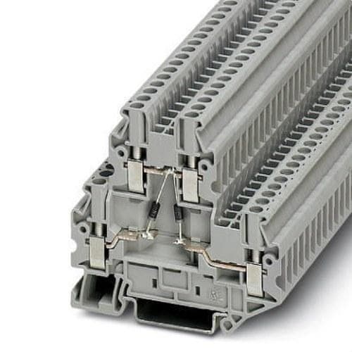 PHOENIX CONTACT - Borne para componentes UTTB 2,5-2DIO/O-UL/O-UR