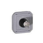 LEGRAND - Interruptor con llave -3A - 250V Ronis n.° 455 Plexo modular gris - 2 posiciones