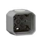 LEGRAND - Caja con membranas Plexo modular - 1 elemento - gris