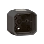 LEGRAND - Caja con membranas Plexo modular - 1 elemento - antracita