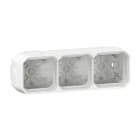 LEGRAND - Caja con membranas Plexo modular blanco - 3 elementos horizontales y verticales