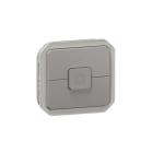 LEGRAND - Conmutador doble mecanismo directo motor/persianas Plexo modular gris