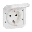 LEGRAND - Base de corriente modular Plexo IP 55 - 2P+T - Blanco - Embornamiento con tornillos