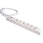 SOLERA - PROLONGADOR CON 6 TOMAS 2P+T, 16A 250V+INT+SOBRETE