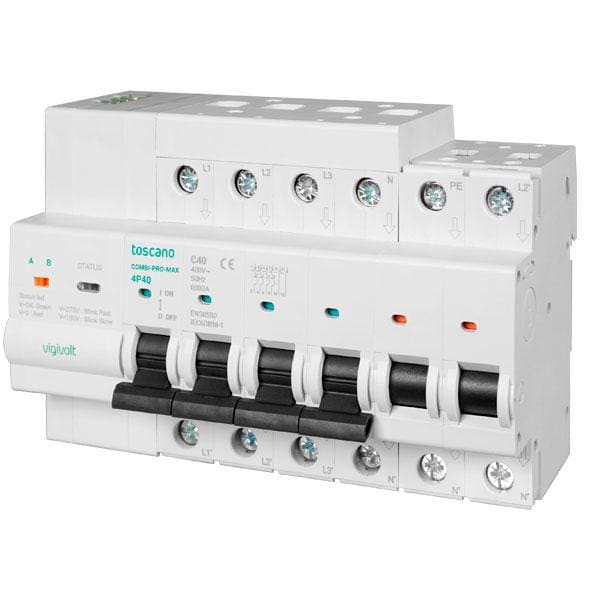 TOSCANO - SIST.CTROL.PROT.APLIC.BACKUP TRIF.400V