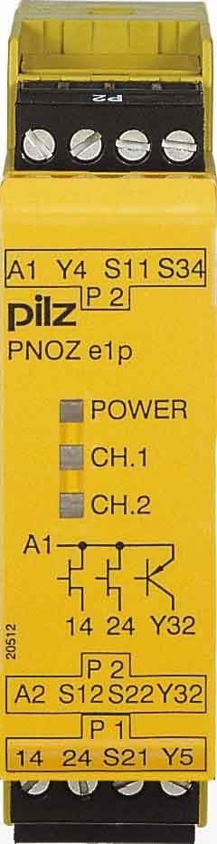 PILZ - MODULO SEGURIDAD PILZ PNOZ 24V 774130