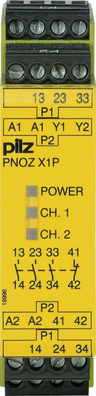 PILZ - RELE SEGURIDAD PILZ 3NO+1NC 24VDC 777100