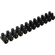 SOLERA - REGLETA DE CONEXIÓN. 12 BORNES PARA CABLE DE HASTA 10 MM².  57A. 450V.