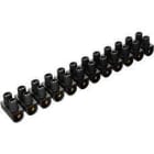 SOLERA - REGLETA DE CONEXIÓN. 12 BORNES PARA CABLE DE HASTA 10 MM².  57A. 450V.