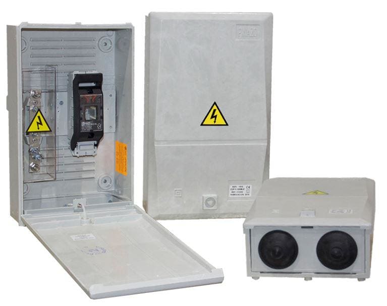 PINAZO - Caja general de protección 1-100 BUC IB 370x220x120