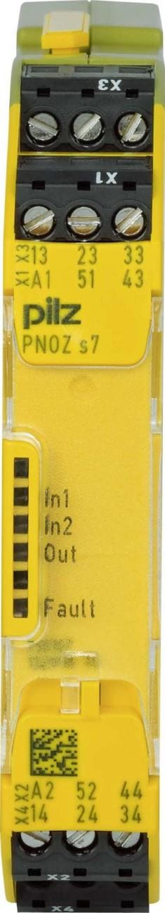 PILZ - MOD. AMPLIA. PNOZ S7 24VDC 4RQ + 1NC TORN.