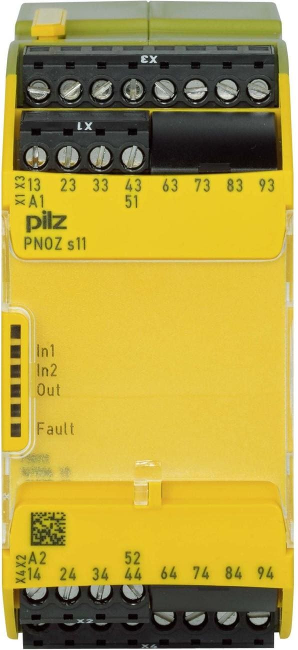 PILZ - MOD. AMPLIA. PNOZ S11 24VDC 8RQ + 1NC TORN.