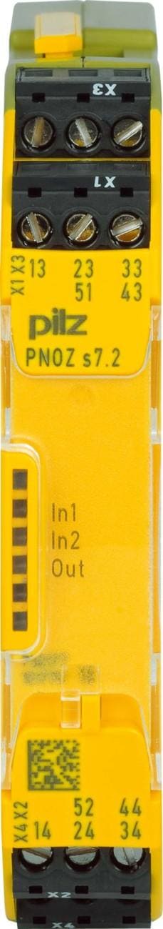 PILZ - PNOZ S7.2 24VDC 4 N/O 1 N/C EXP