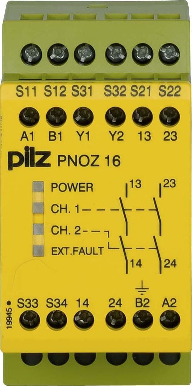 PILZ - PNOZ 16 230VAC 24VDC 2N/O