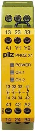 PILZ - PNOZ X1 24VAC/DC 3N/O 1N/C