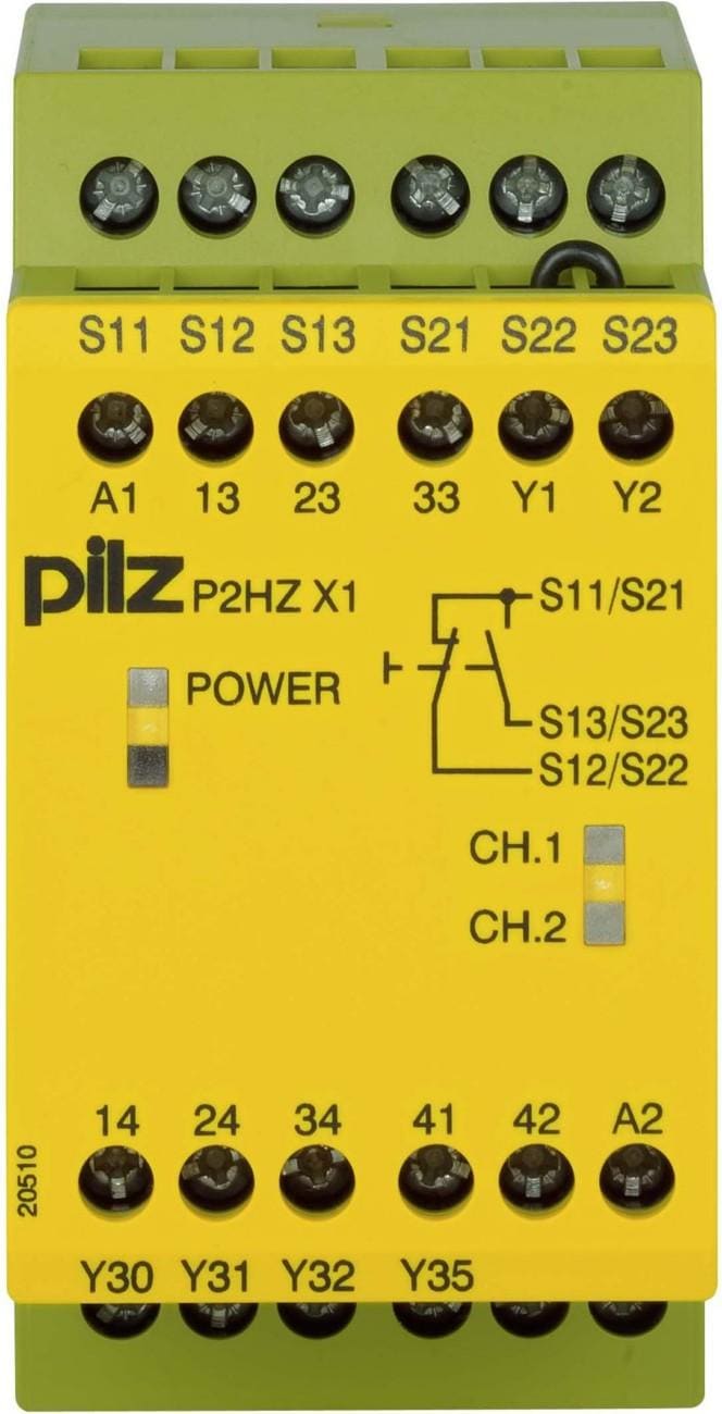 PILZ - P2HZ  X1  24VDC  3N/O  1N/C