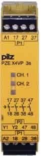 PILZ - MODULO DE SEGURIDAD PILZ PZE X4V 24VDC