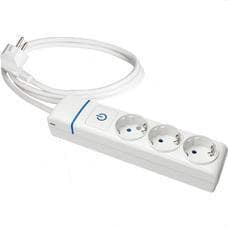 SOLERA - PROLONGADOR CON 3 TOMAS 2P+T, 16A 250V~ CON INTERRUPTOR LUMINOSO.   1.5 M DE CABLE H05VV-F 3G1,5MM².