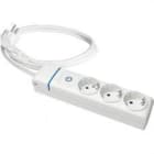 SOLERA - PROLONGADOR CON 3 TOMAS 2P+T, 16A 250V~ CON INTERRUPTOR LUMINOSO.   1.5 M DE CABLE H05VV-F 3G1,5MM².