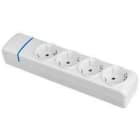 SOLERA - BASE MÚLTIPLE DE 4 TOMAS 2P+T, 16A 250V~.