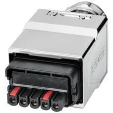 SIEMENS - POWER PLUG PRO DE 5 POLOS PUSH PULL CONECTOR DE POTENCIA CON CAJA METÁLICA PARA MONTAJE LOCAL (UNIDA
