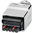 SIEMENS - POWER PLUG PRO DE 5 POLOS PUSH PULL CONECTOR DE POTENCIA CON CAJA METÁLICA PARA MONTAJE LOCAL (UNIDA