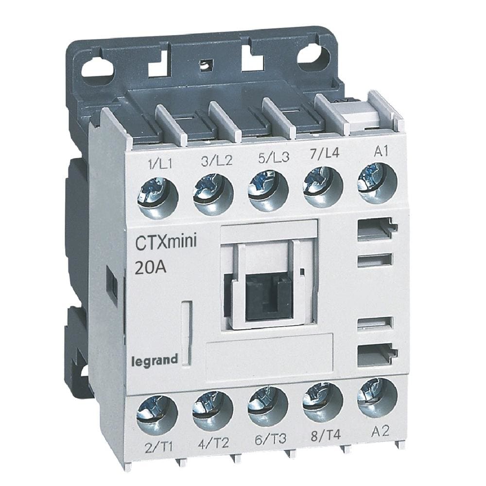LEGRAND - Minicontactor CTX³ 4P 20A - 24 V~
