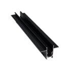 JISO - Carril magnético empotrable/trimless TRIMAG 2m aluminio IP20 negro