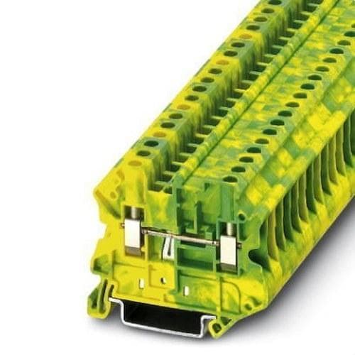 PHOENIX CONTACT - BORNE DE TIERRA PARA CARRIL UT 4-MTD-PE