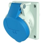 MENNEKES - Base enchufe semiempotrable 16A 3P 6H 230V TA IP44, azul