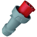 MENNEKES - Clavija 63A 4P 6H 400V PowerTOP plus IP67 contactos de alta resistencia al calor