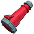 MENNEKES - Prolongador 32A 5P 6H 400V AM-TOP IP67, rojo