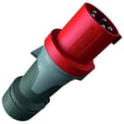 MENNEKES - Clavija 63A 5P 6H 400V IP44 PTX con contacto roscado X-CONTACT, conexión por tornillo roscado y superficie adhesiva