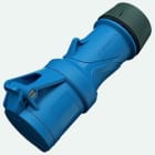 MENNEKES - Prolongador CEE PowerTOP Xtra 16A 3P 6H 230V IP54 X-CONTACT carcasa ergonómica, conexión tornillo