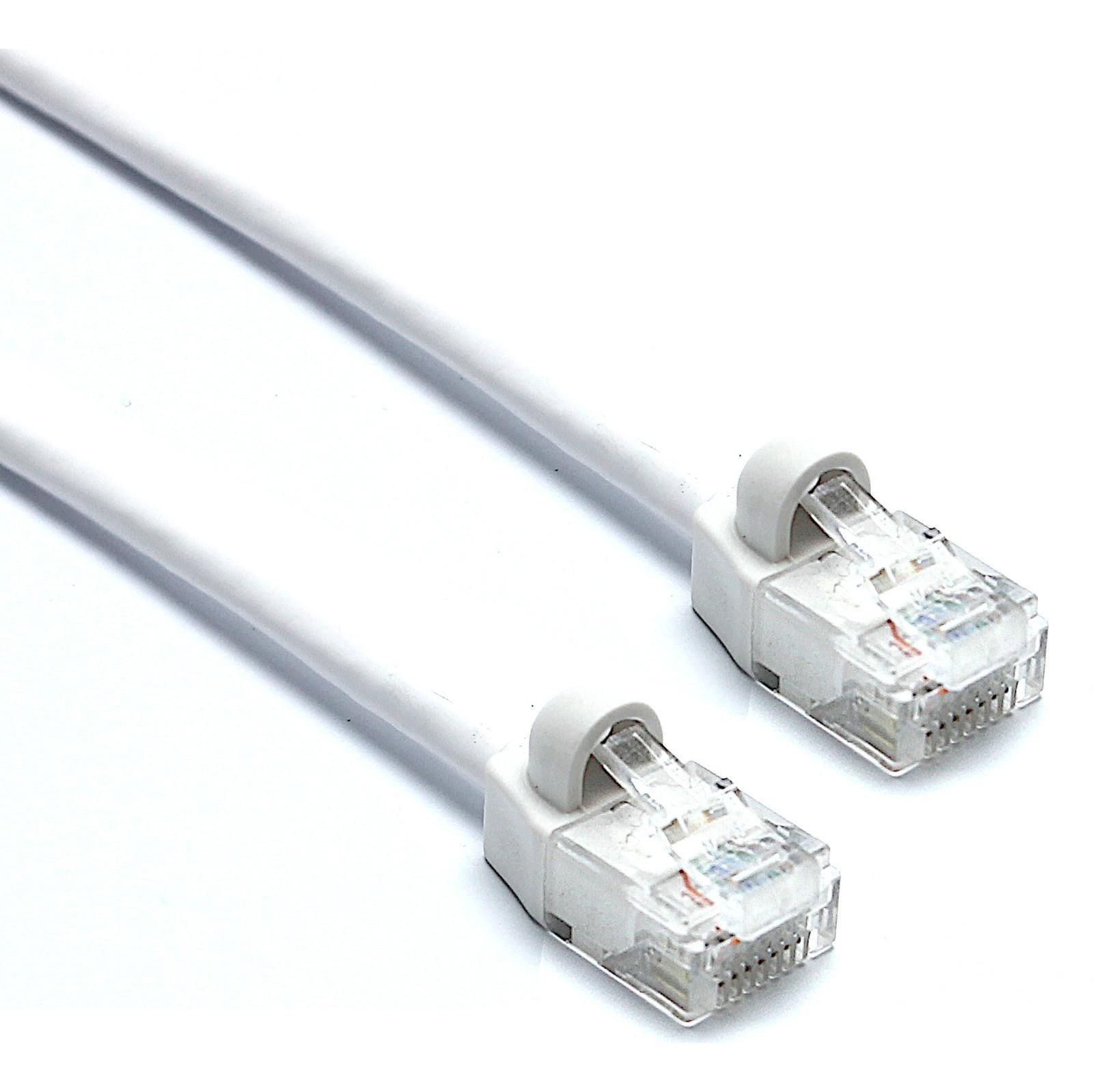 EXCEL - EXCEL CAT6 1M UTP LSOH MINI PATCH LEAD WHITE