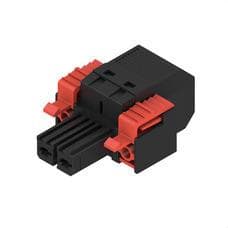 WEIDMÜLLER - Conector para circuito impreso BVF 7.62HP/02/180F SN BK BX