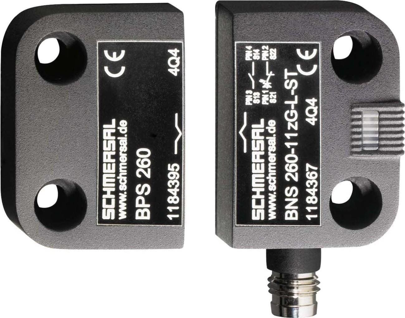 SCHMERSAL - SENSOR MAGN. SEGUR. 2NC C/CAJA BNS 260-02ZG-ST-R