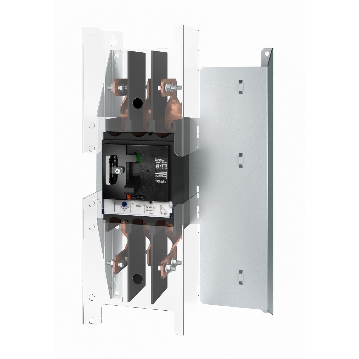 Schneider Electric - Contactor Tesys D - 4P(2 NA + 2 NF) - AC-1 - <= 440 V 125 A - 24 V CC bobina