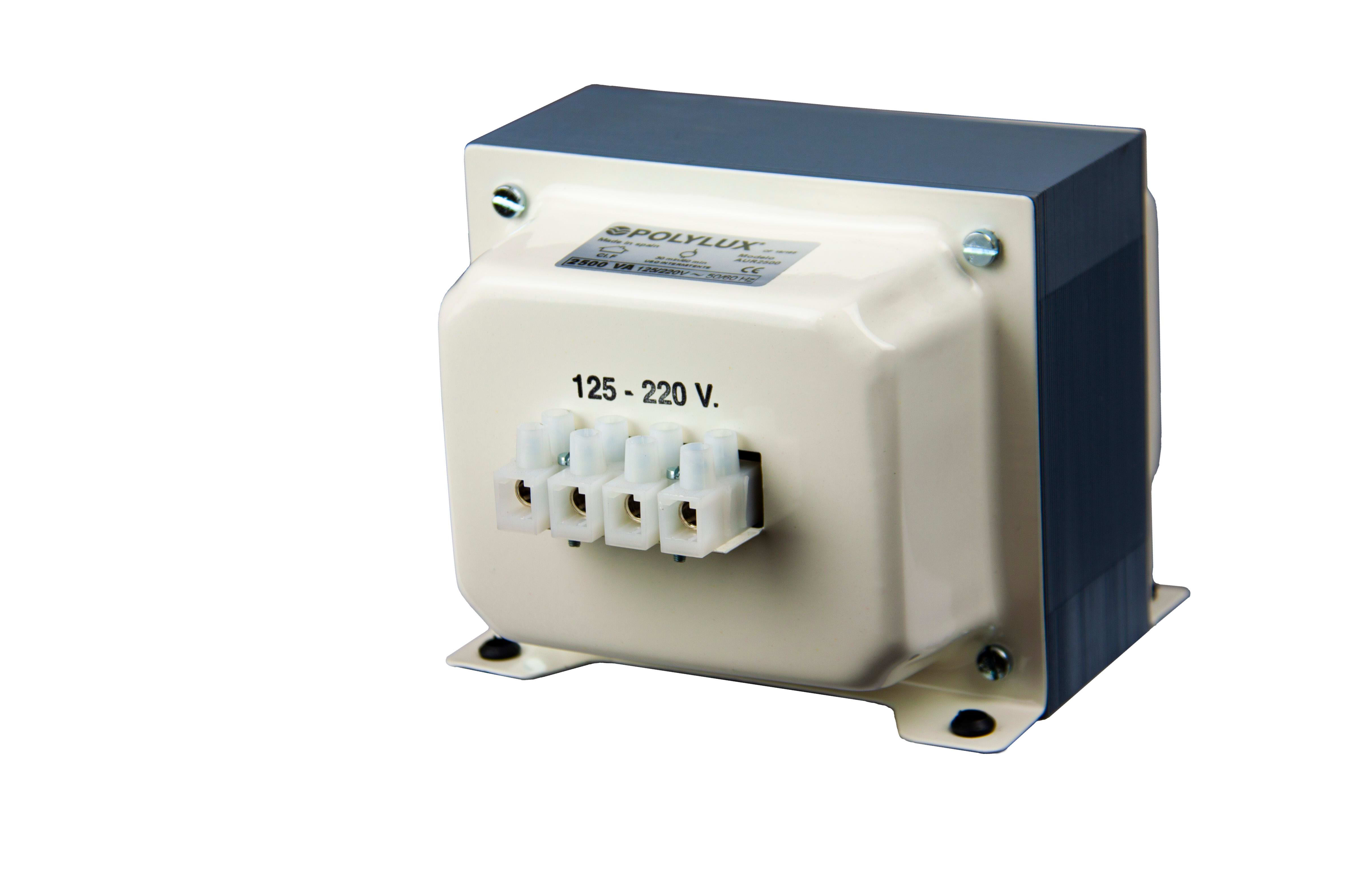 POLYLUX - Autotransformador reversible monofásico AUR 4000VA 220/125V IP20