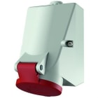 MENNEKES - Base enchufe mural 16A 5P 6H 400V IP44 TwinCONTACT, conexión sin tornillos y fijación interior