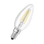 LEDVANCE - Lámpara LED Classic B 40 Filament P 4W 840 Clear E14