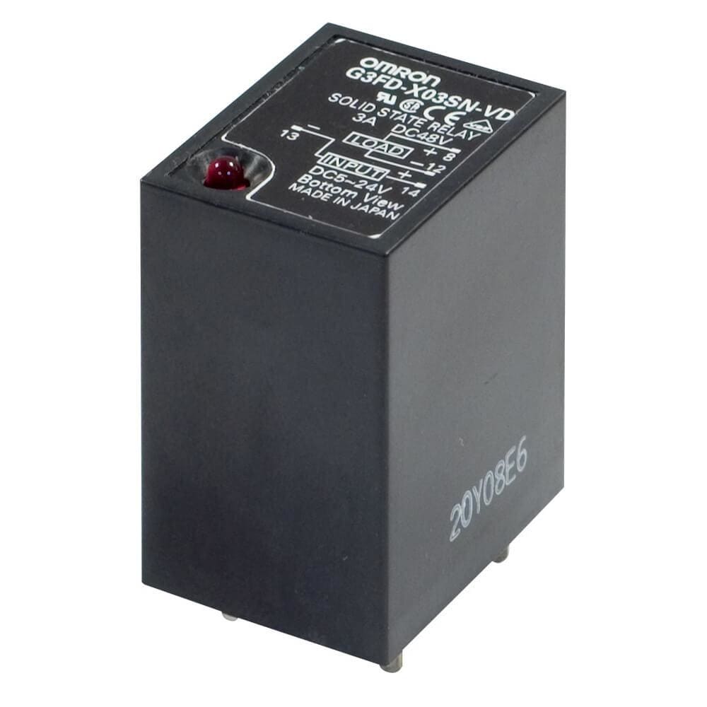 OMRON - G3F-203SN-VD 5-24VDC  RL.3A 100-240V CA PASO POR CERO ENCHBL.