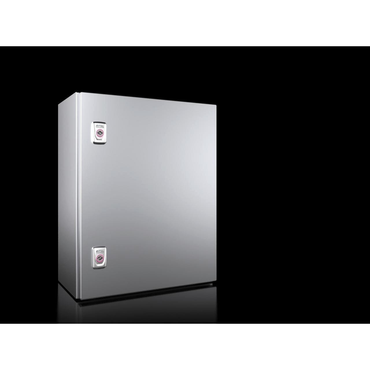 RITTAL - Armario compacto AX con placa de montaje 400x500x210mm acero inoxidable AISI 304