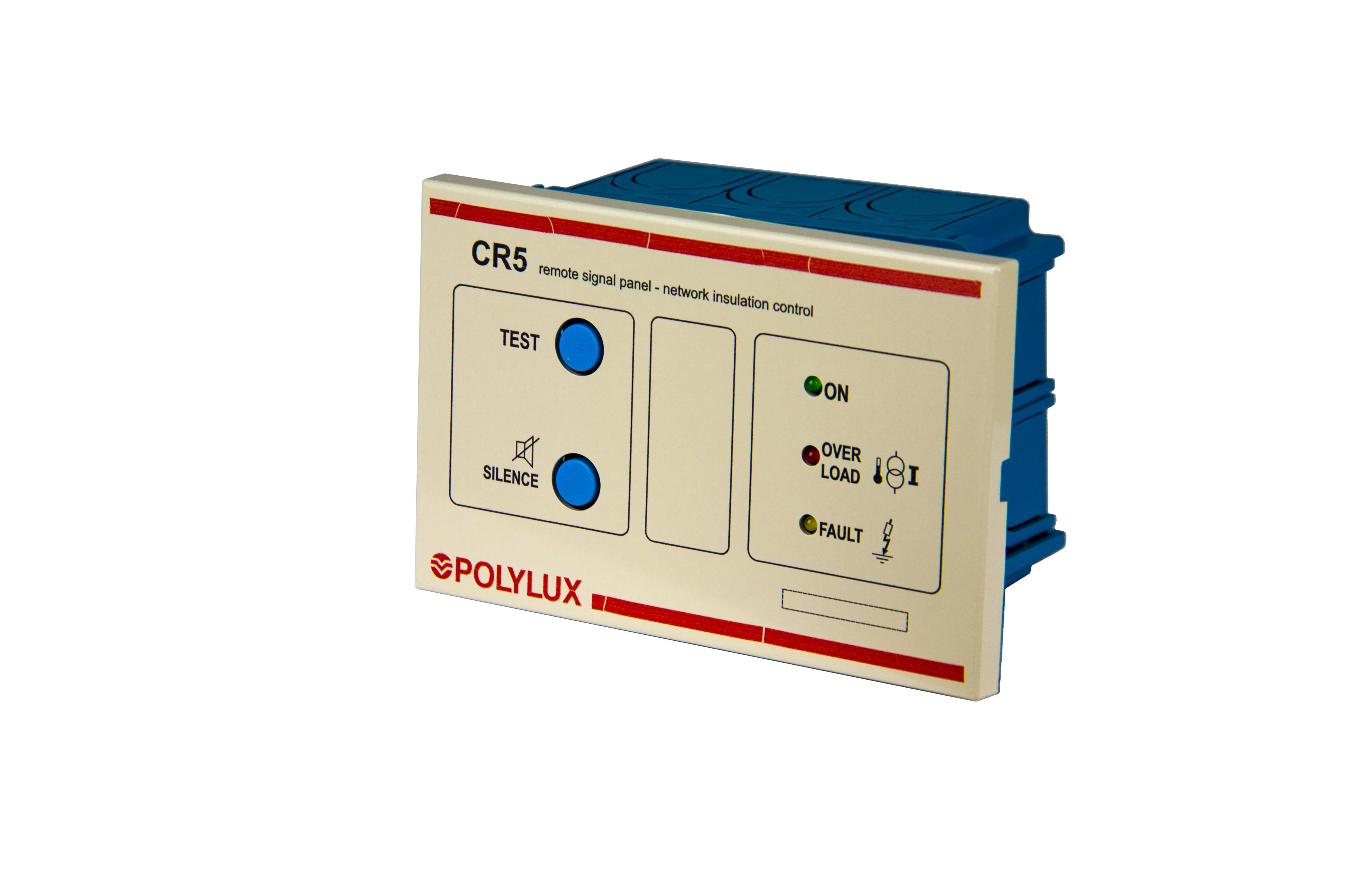 POLYLUX - Señalización panel 1,5VA E/12-24V DC IP30 frontal IP20 posterior